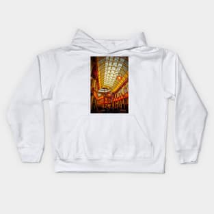 Leadenhall Market City of London England Kids Hoodie